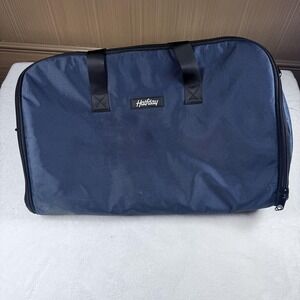 Halfday Blue 22" Travel Duffel Bag Soft Case Carry On Weekend Overnight Gym